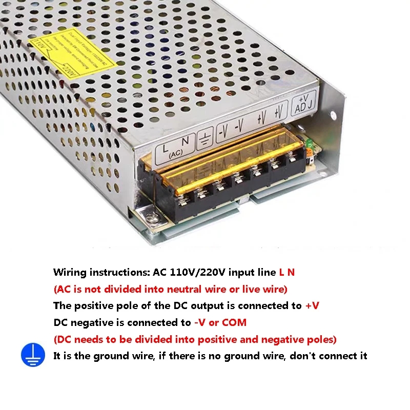 Switching Power Supply AC 110V - огляд і ціна Smps Power Supply