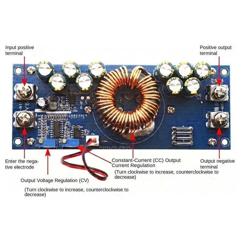 Eco Friendly Adjustable Step-D - огляд і ціна Dc Power Supply 12V