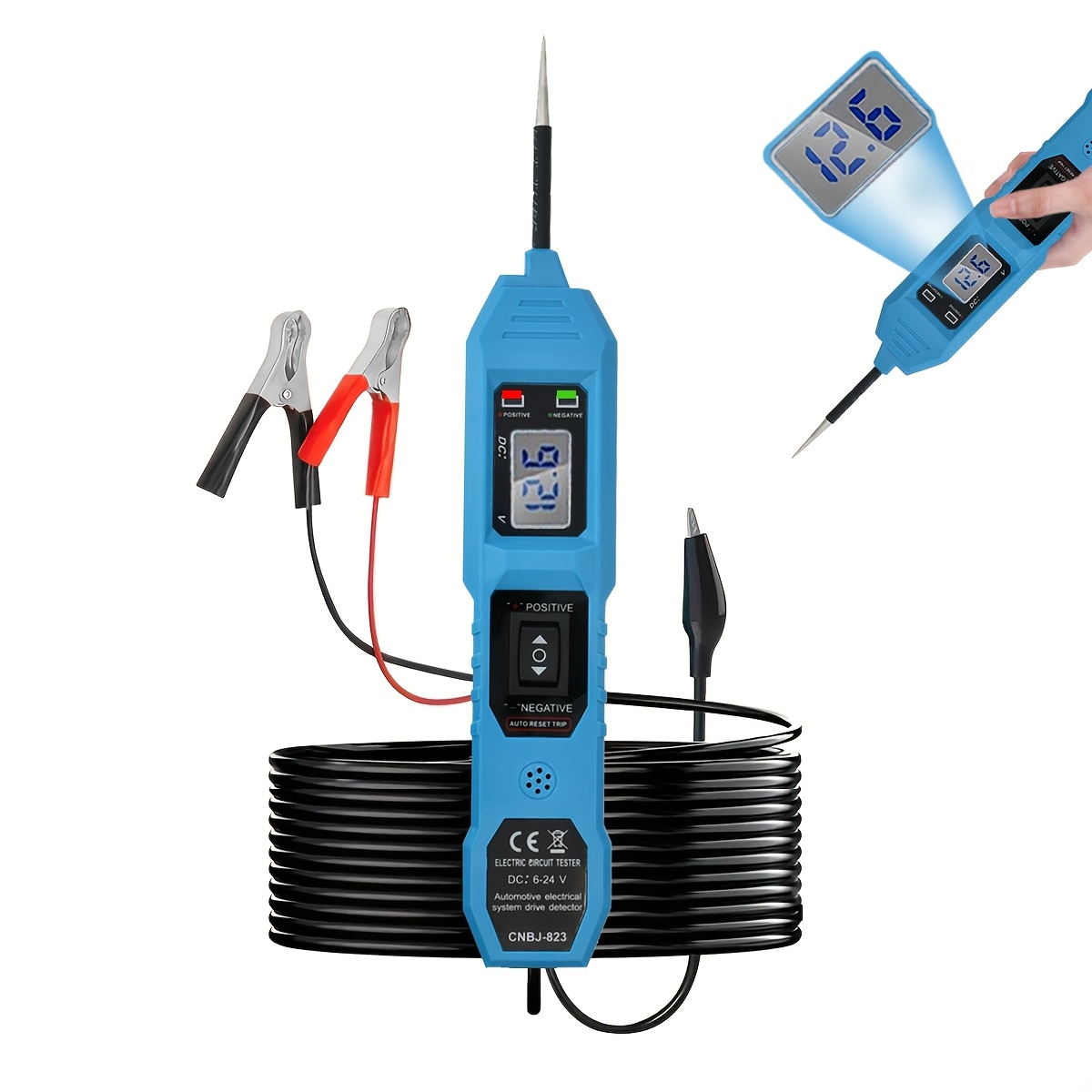 Power Circuit Probe Tester 6V- - огляд і ціна Power Supply Tester