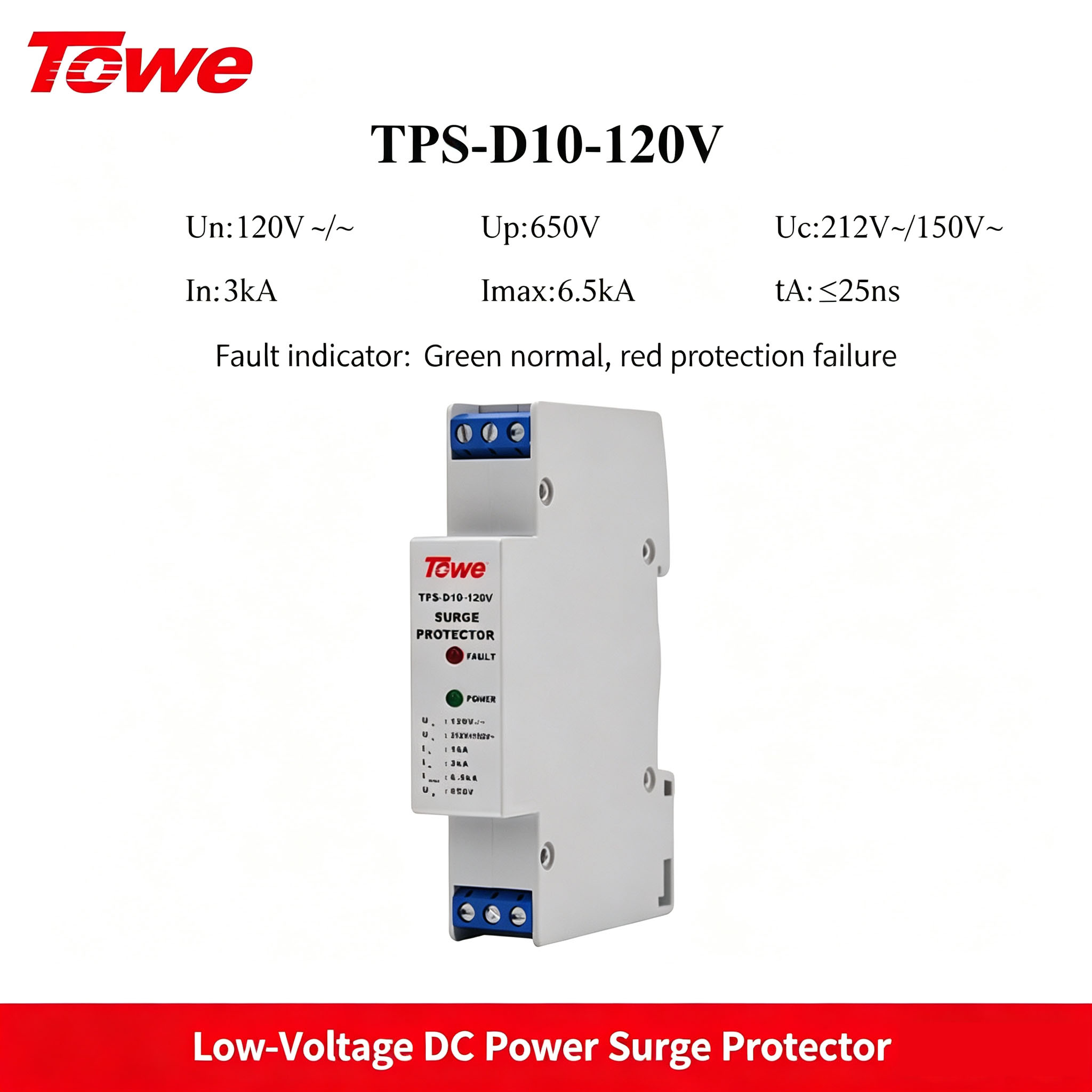 TOWE Type 3 DC SPD Surge Prote - огляд і ціна Power Supply 12V