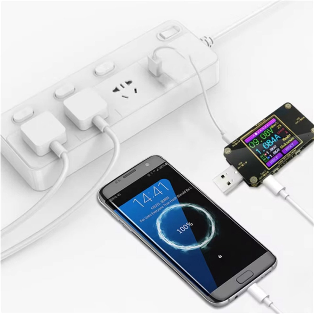 A99X Digital Color LCD Instrum - огляд і ціна Power Supply Tester