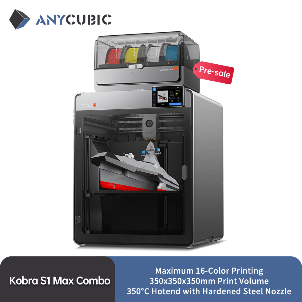 Anycubic Kobra S1 Max Combo Mu - огляд і ціна Power Supply 500W