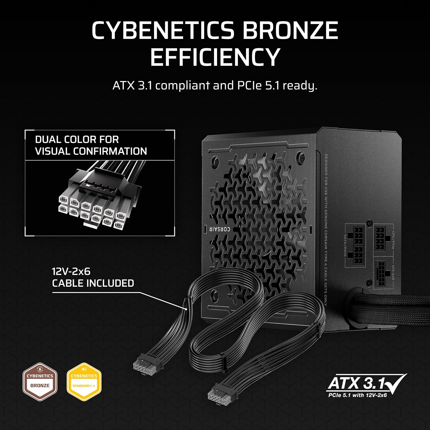 CX650M (2025) Semi Modular ATX - огляд і ціна Power Supply 650W