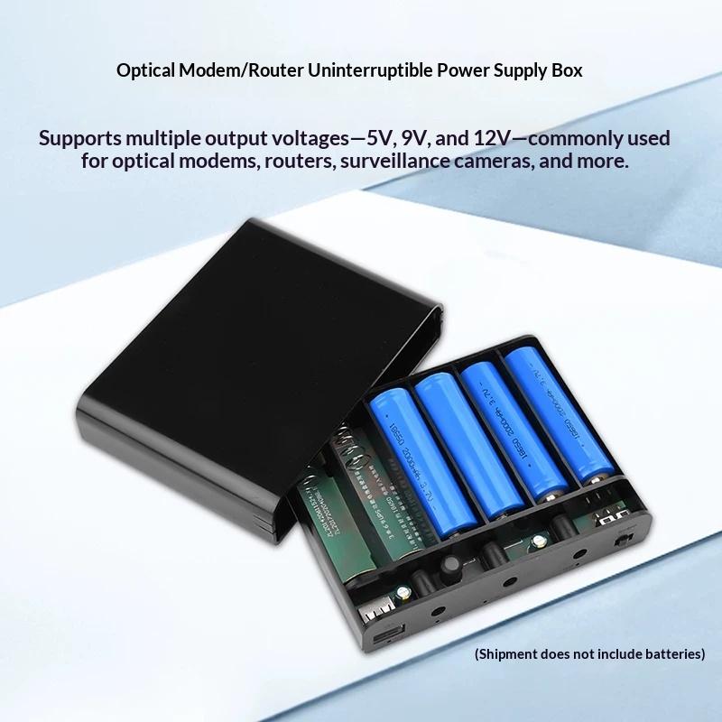 (3/4/6-Cell 18650 Battery UPS  - огляд і ціна Power Supply 12V